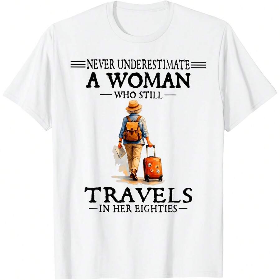 Summer Quotes - Womens Travel Motivational Quote T-Shirt 100%