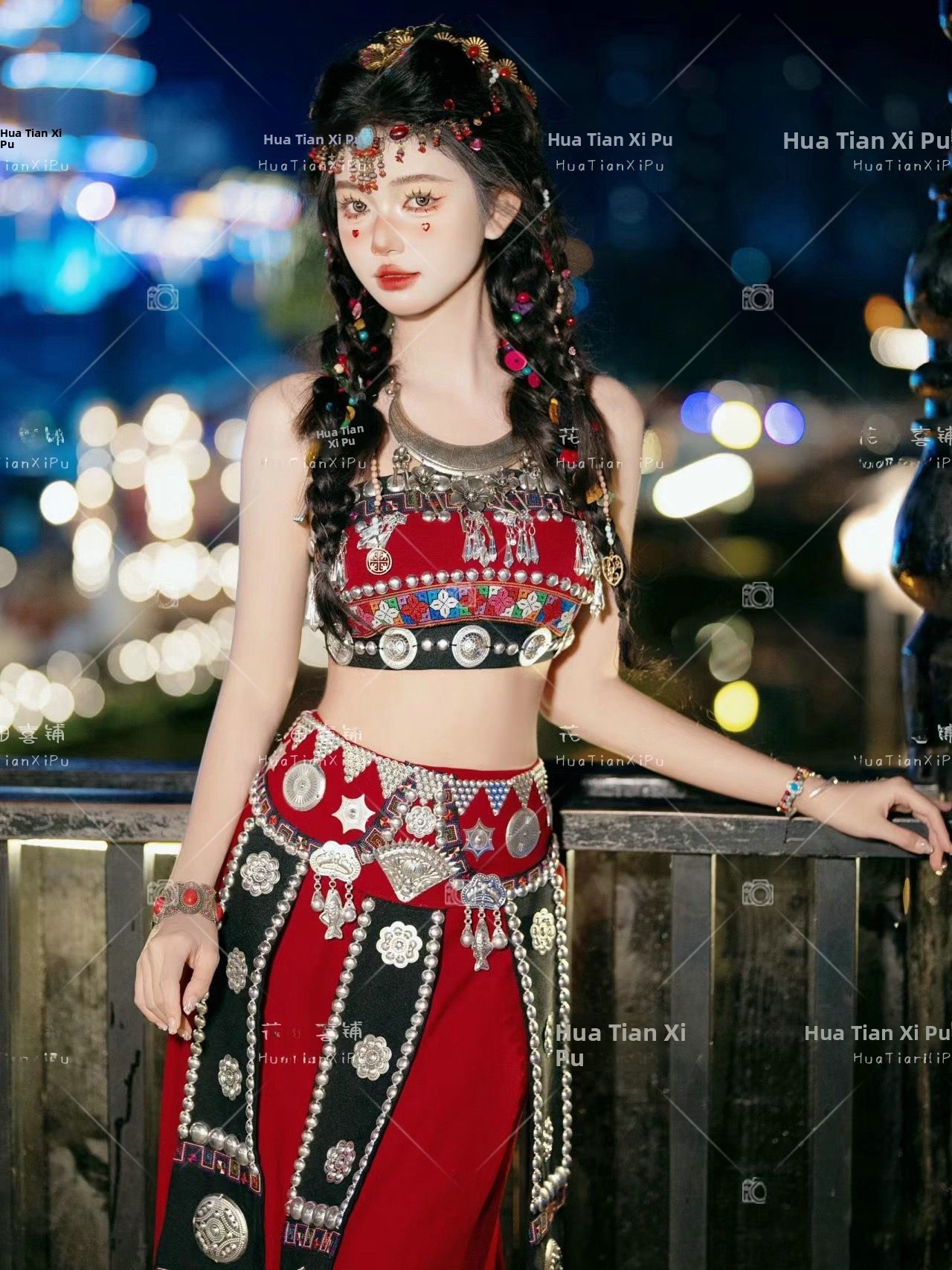Summer Clothing For Girls - Summer Travel Photography Han Red Minority