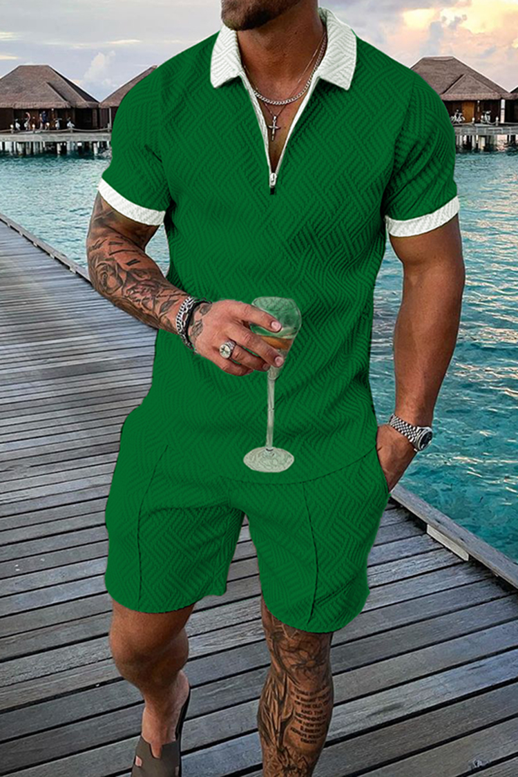 Summer Clothing Vintage - Vintage Men's Summer Casual Polo Shirt