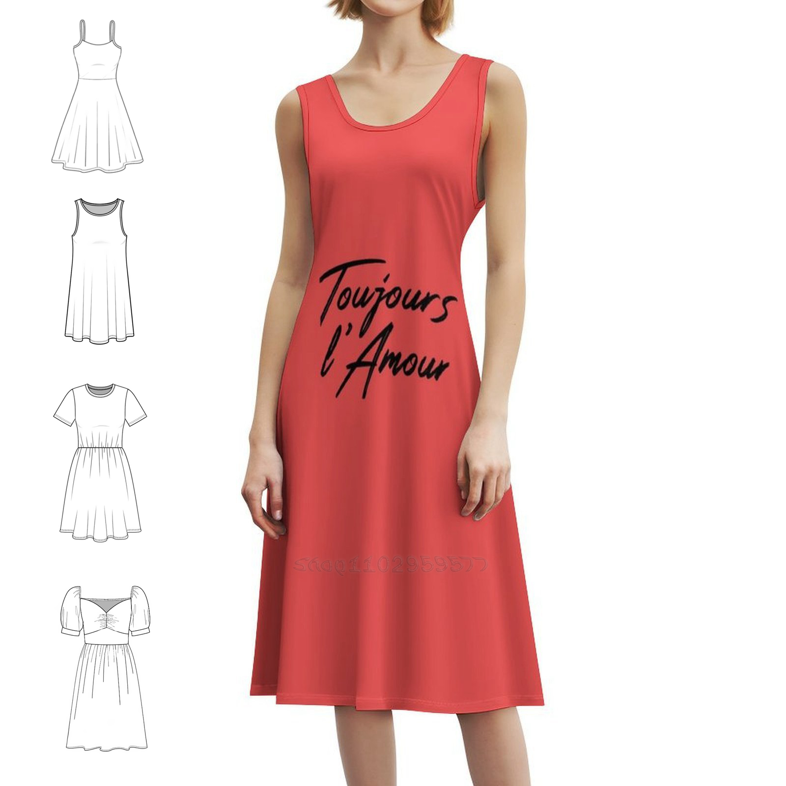 Summer Days Clothing - Valentine'S Day-Toujours L'Amour Women's Streetwear Party