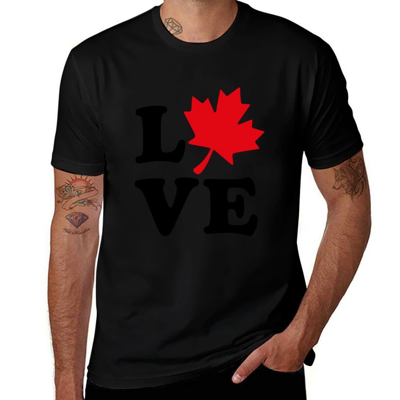 Summer Clothing Canada - I LOVE canada – Maple Leaf