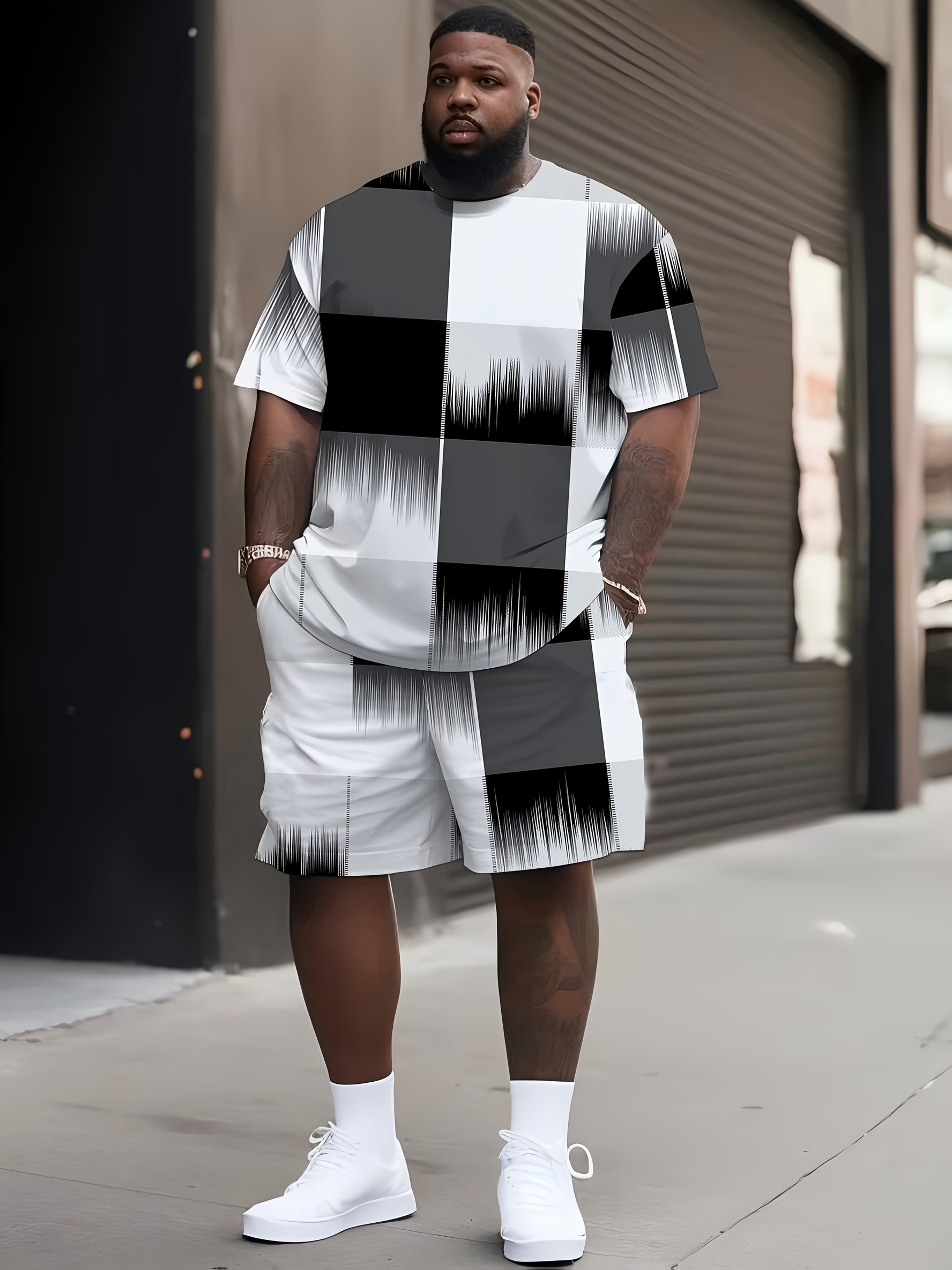 Summer Clothing Styles - Summer Large Size Men's Clothing 3D