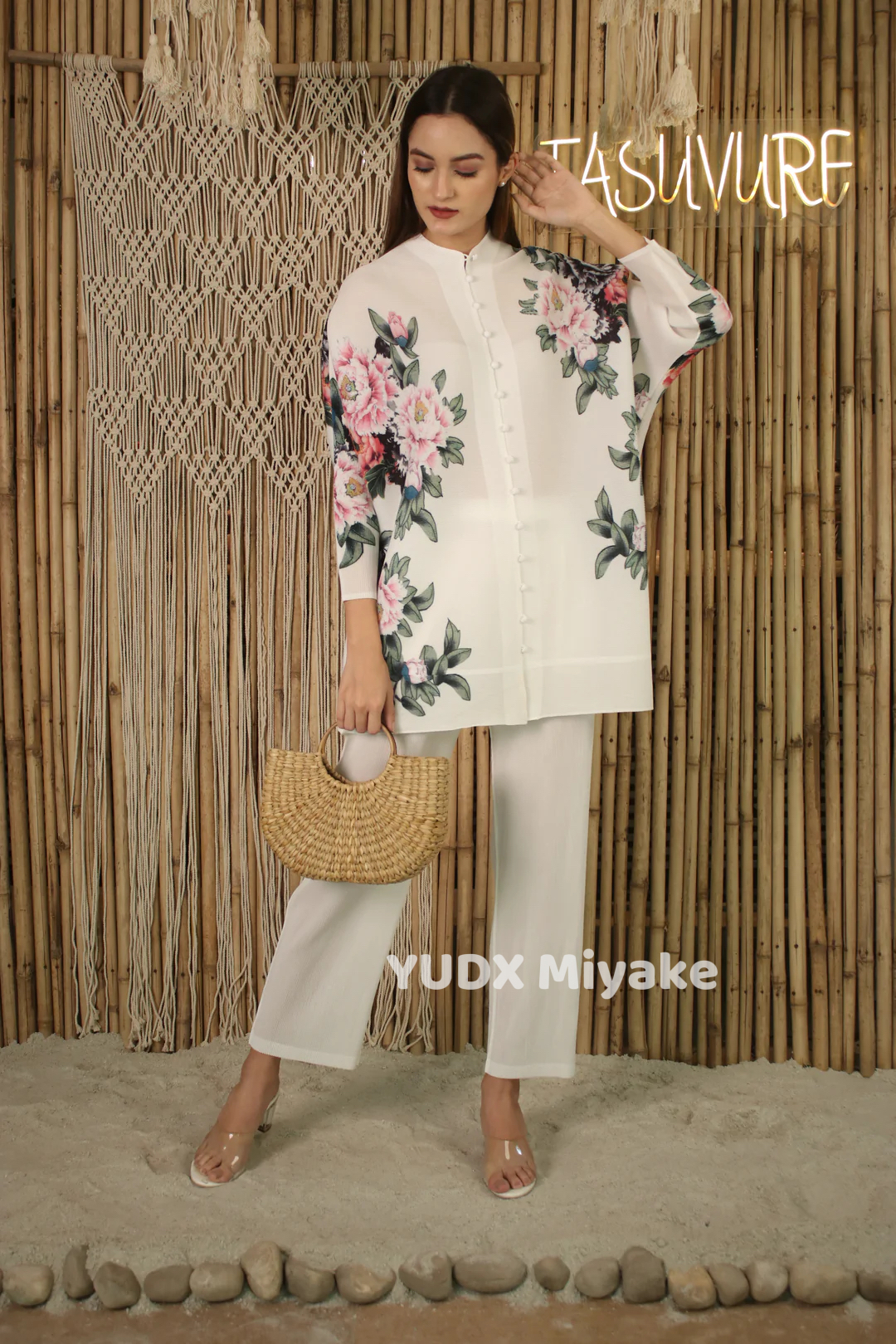 YUDX Miyake Pleated Floral Pri - Summer Days Clothing avis et prix