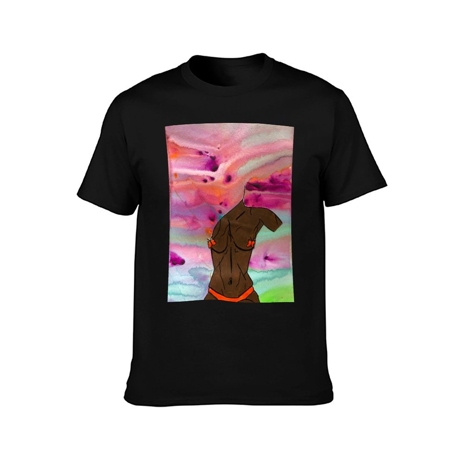 Kyah 3 T-Shirt Aesthetic cloth - Summer Clothing Cheap avis et prix