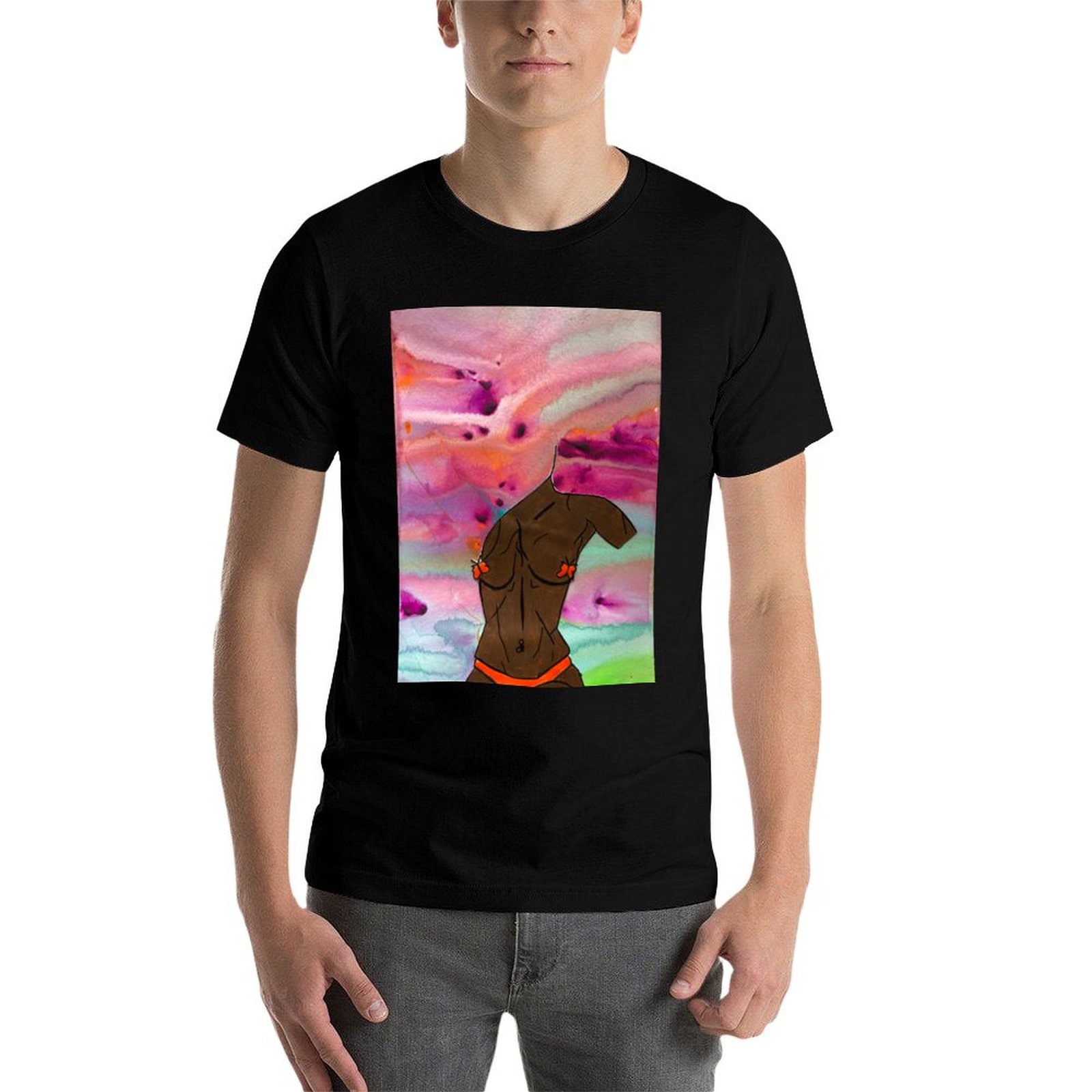Kyah 3 T-Shirt Aesthetic cloth - Summer Clothing Cheap avis et prix