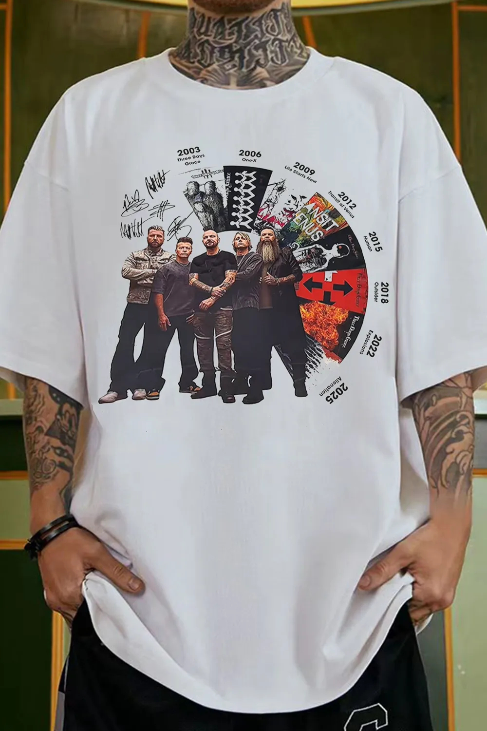 Limited 2026 Three Days Grace  - Summer Clothing Canada avis et prix