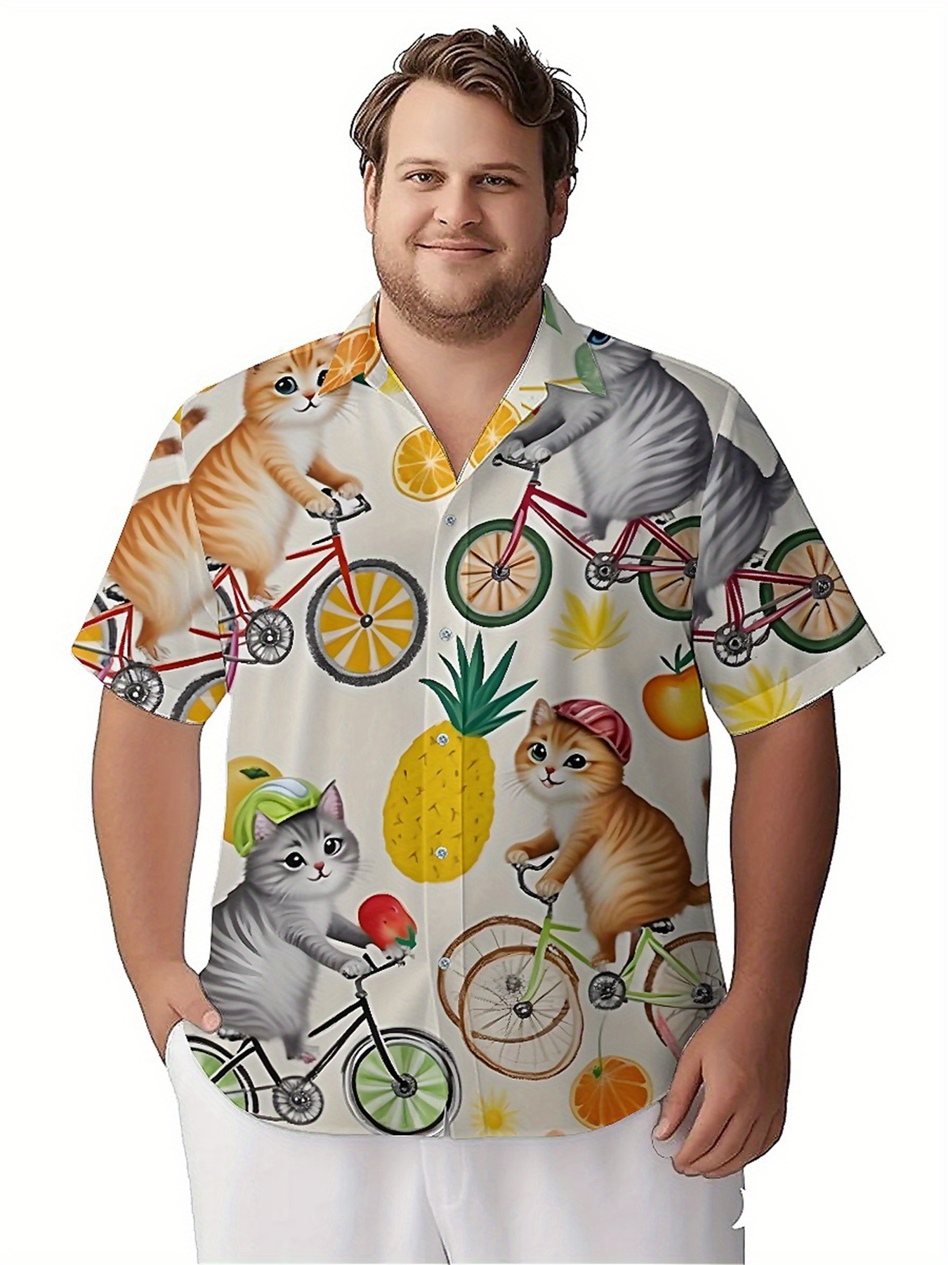 Men's Plus Size Hawaiian Shirt - Summer Clothing Patterns avis et prix