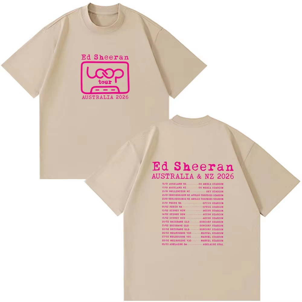 Ed Sheeran Loop Tour Australia - Summer Clothing Australia avis et prix