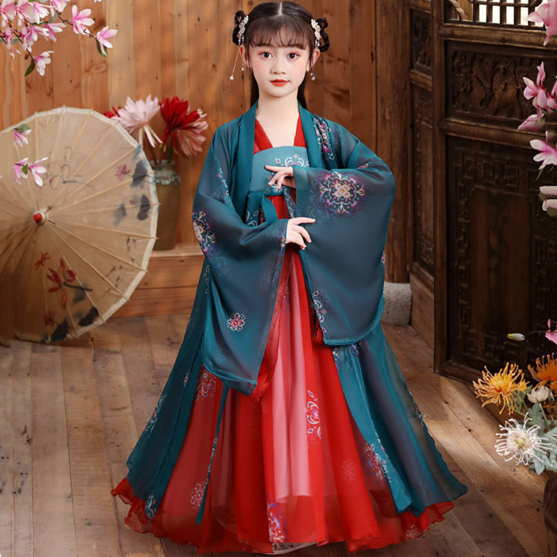 Summer Hanfu Dress Girl Fairy  - Summer Clothing Toddler avis et prix