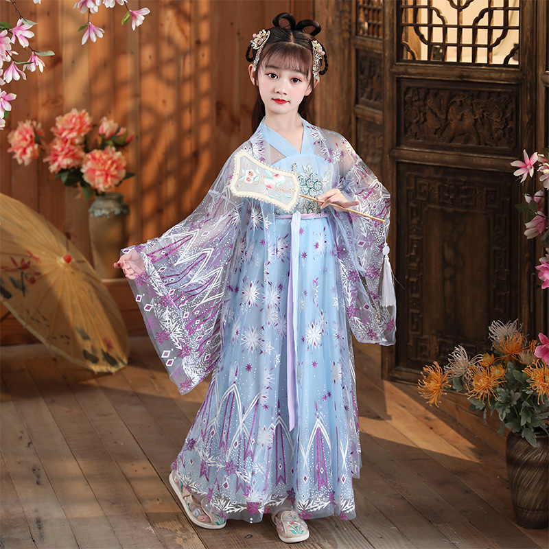 Summer Hanfu Dress Girl Fairy  - Summer Clothing Toddler avis et prix