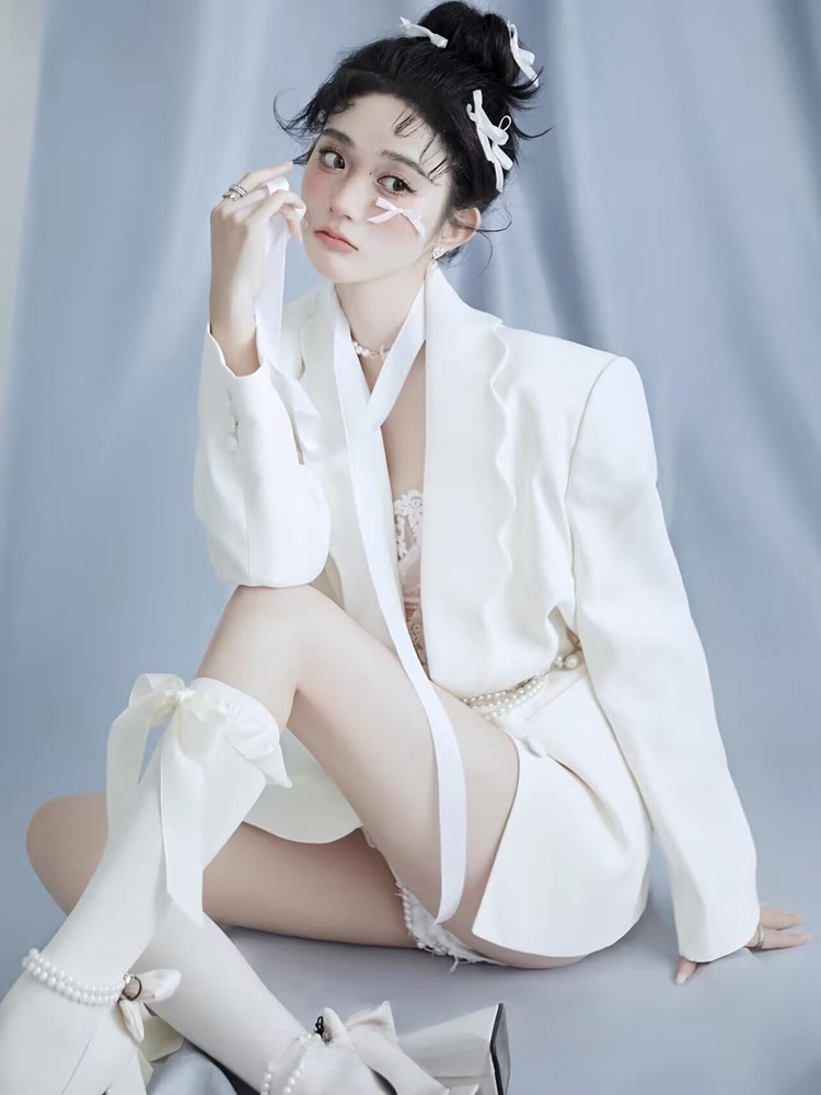 Studio Photography Suit White  - Summer Clothing For Girls avis et prix