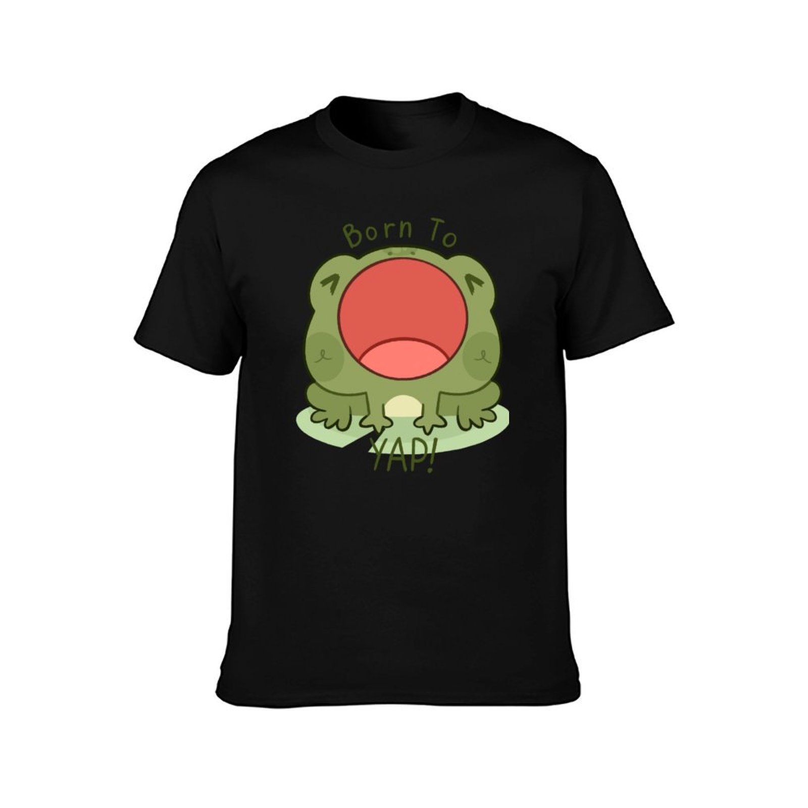 Born to Yap Frog T-Shirt summe - Summer Clothing Essentials Men avis et prix
