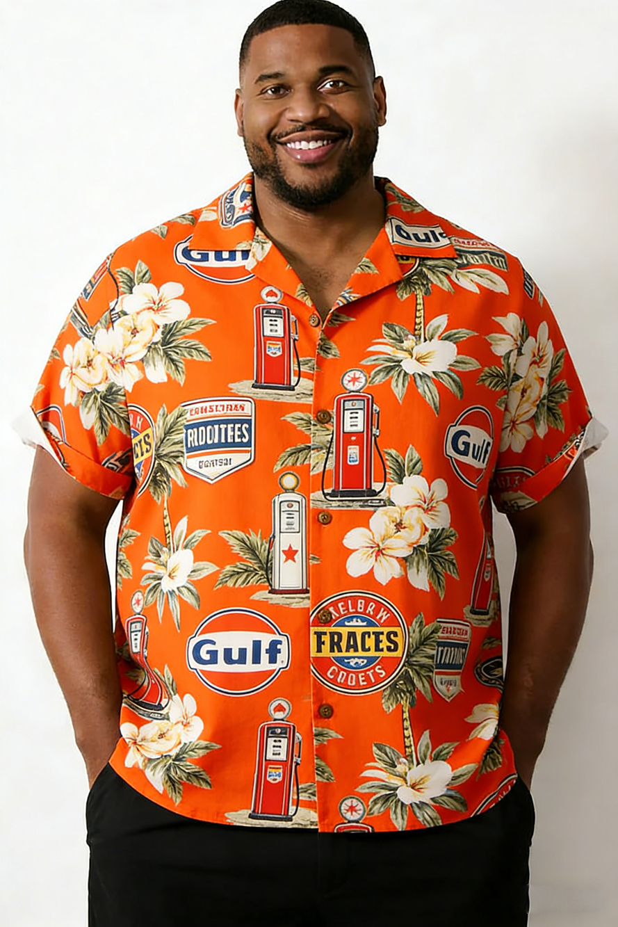 Mens Fashion Retro Short Sleev - Summer Vacation Clothing Men avis et prix