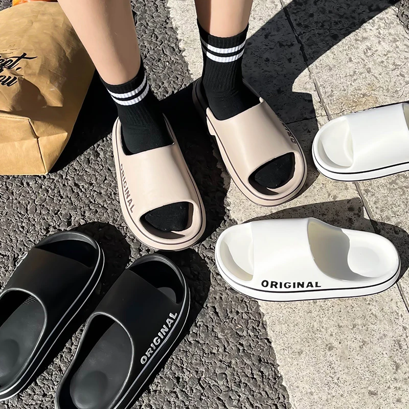 Summer Couple Slides Solid Col - Summer Quotes avis et prix