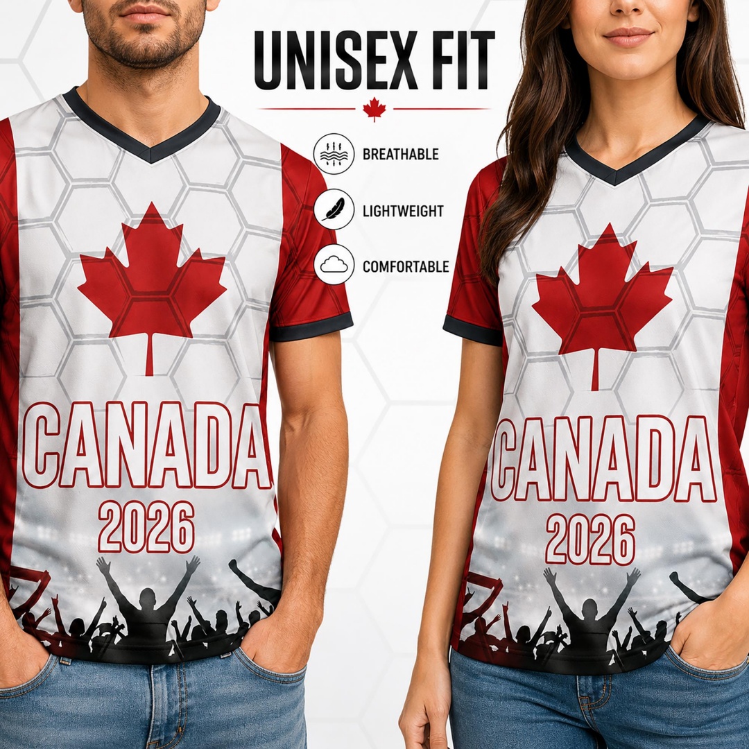 2026 Canada Soccer Jersey Cana - Summer Clothing Canada avis et prix