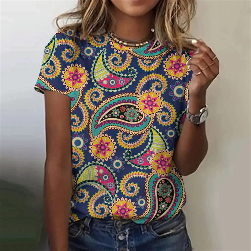 Harajuku New 3D Persia And Ind - Summer Clothing India avis et prix