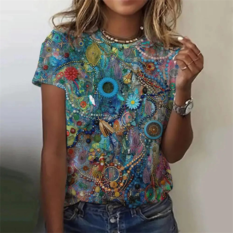 Harajuku New 3D Persia And Ind - Summer Clothing India avis et prix