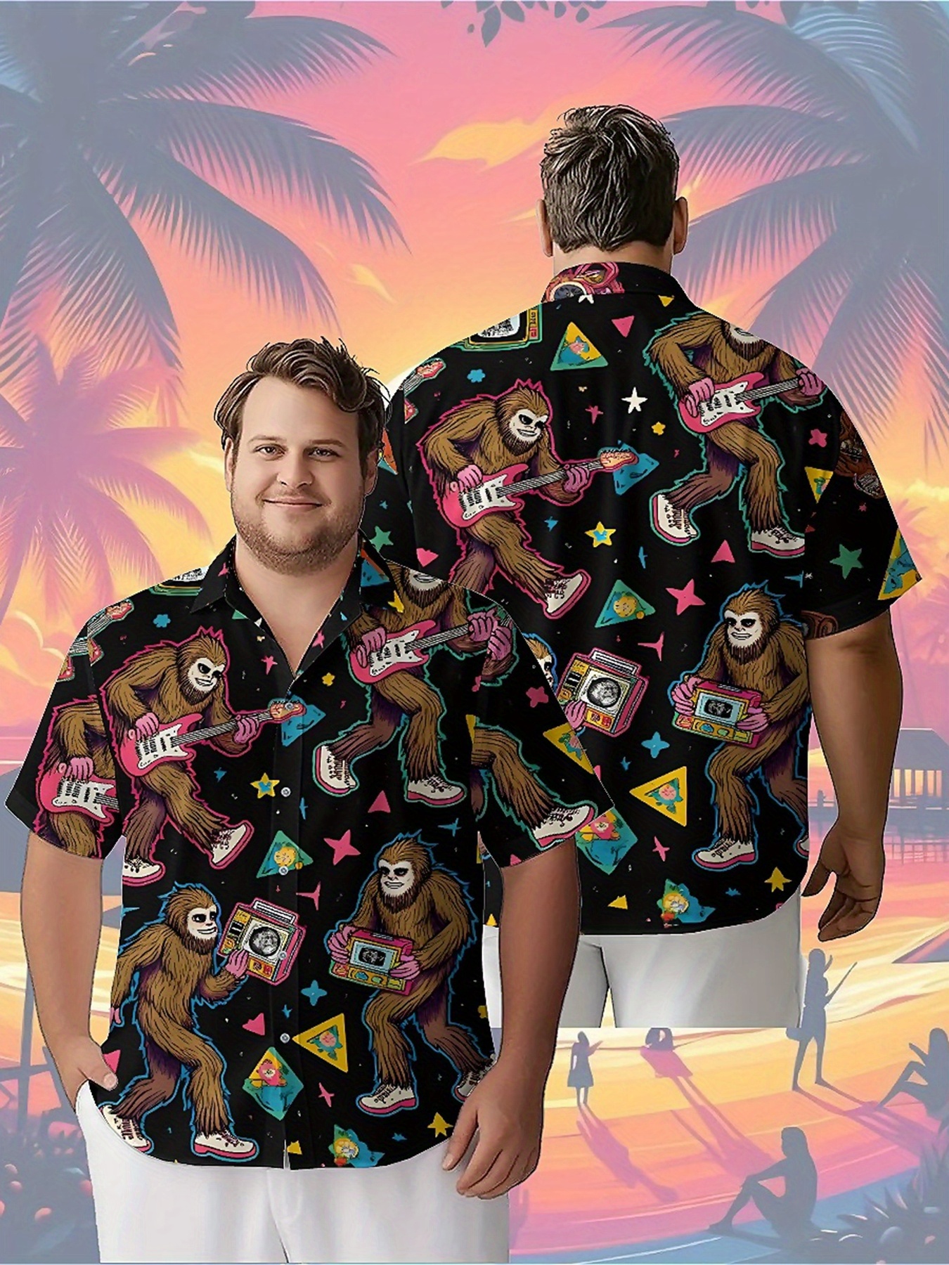 Men's Plus Size Hawaiian Shirt - Summer Clothing Patterns avis et prix