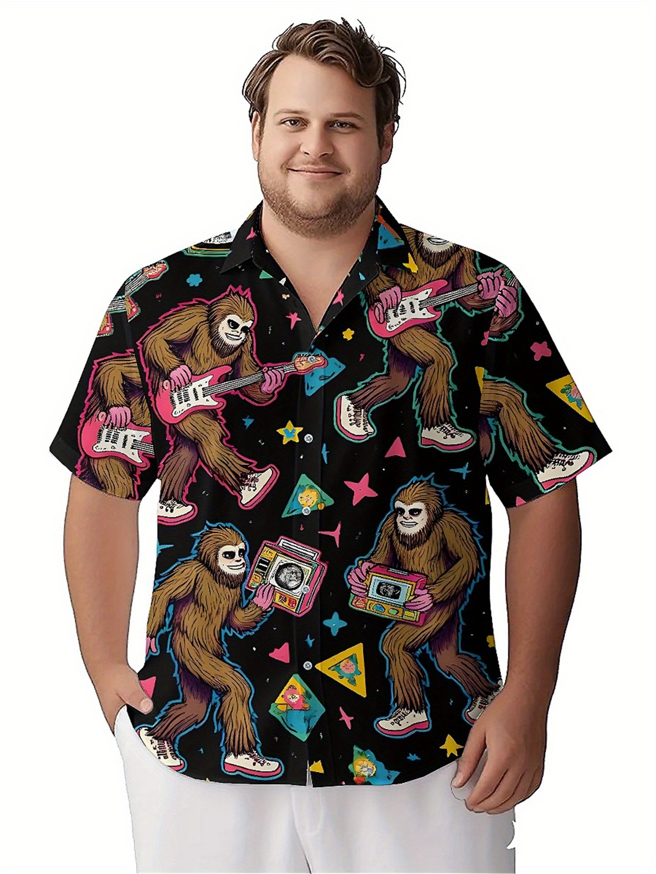 Men's Plus Size Hawaiian Shirt - Summer Clothing Patterns avis et prix