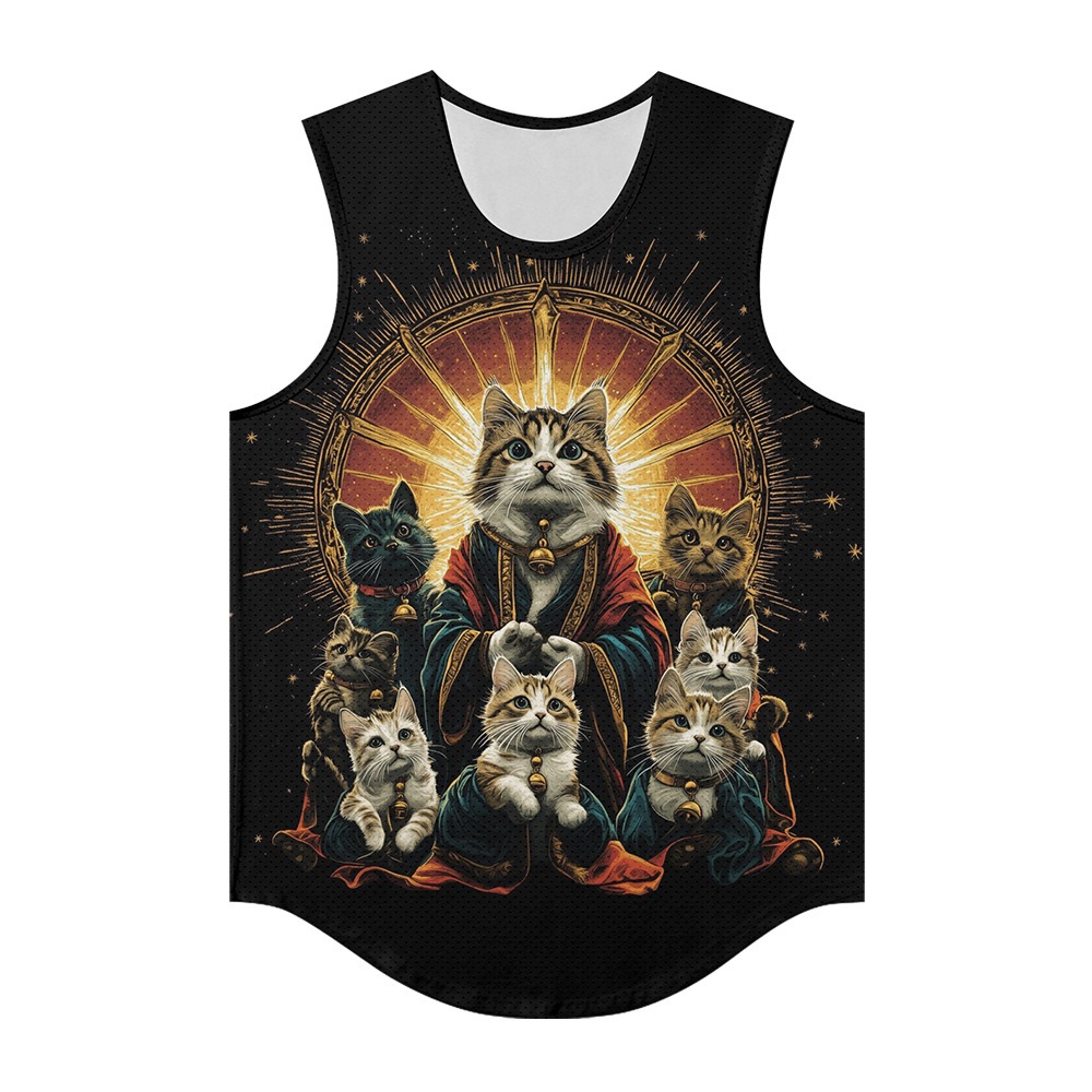 Men Vests Trendy Kawaii Lucky  - Summer Clothing Essentials Men avis et prix