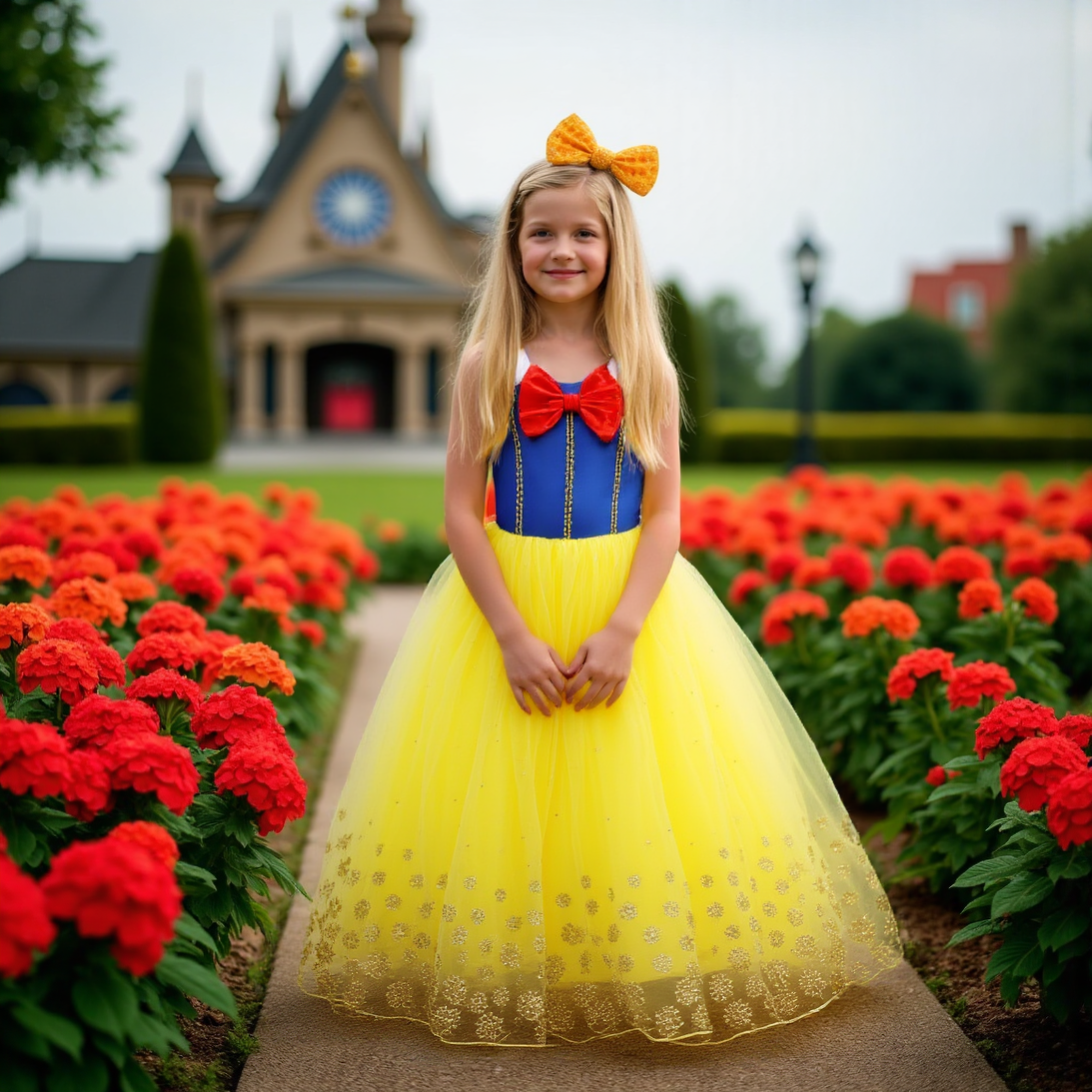 Snow White Gown Set Girls Prin - Summer Clothing Toddler avis et prix