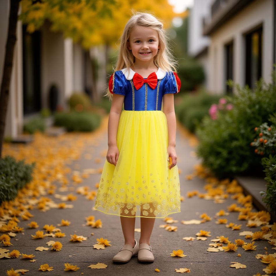 Snow White Gown Set Girls Prin - Summer Clothing Toddler avis et prix