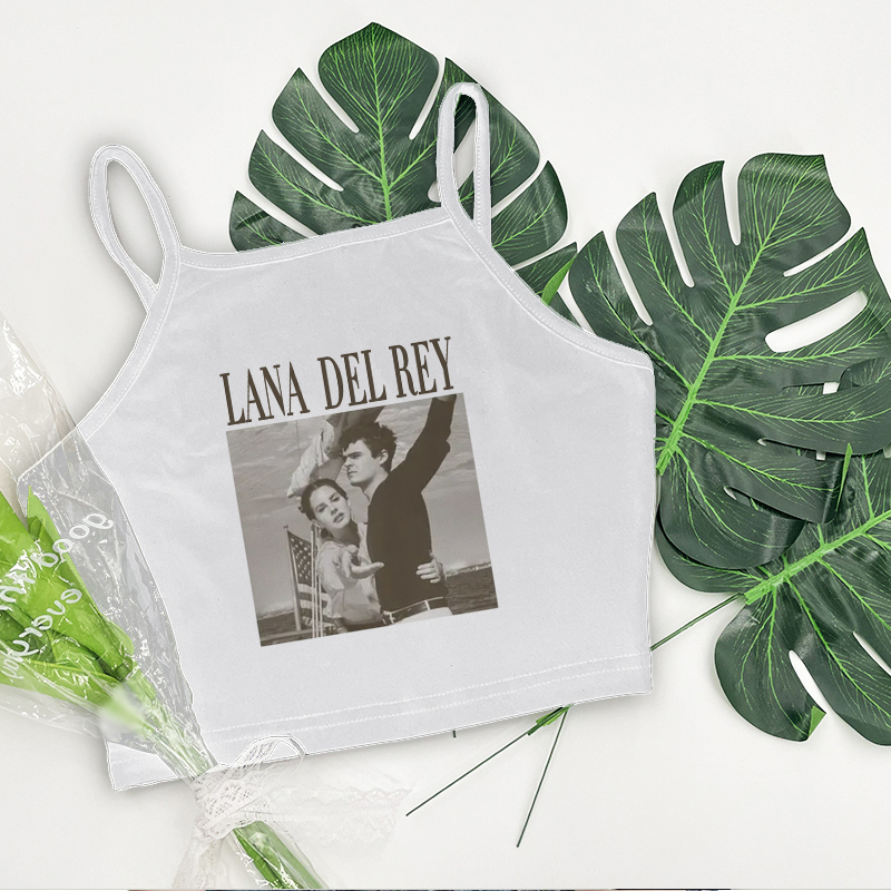 LANA DEL REY Gothic Print Halt - Zara Summer Clothing For Women avis et prix