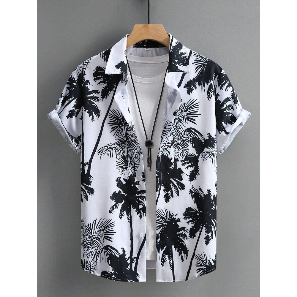 Palm Tree 3D Print Sport Quick - Summer Vacation Clothing Men avis et prix