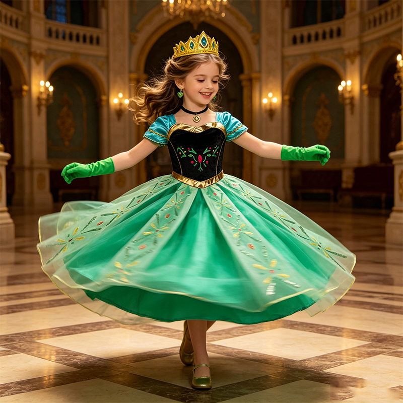 Disney Frozen Anna Princess Co - Summer Clothing For Kids Girls avis et prix