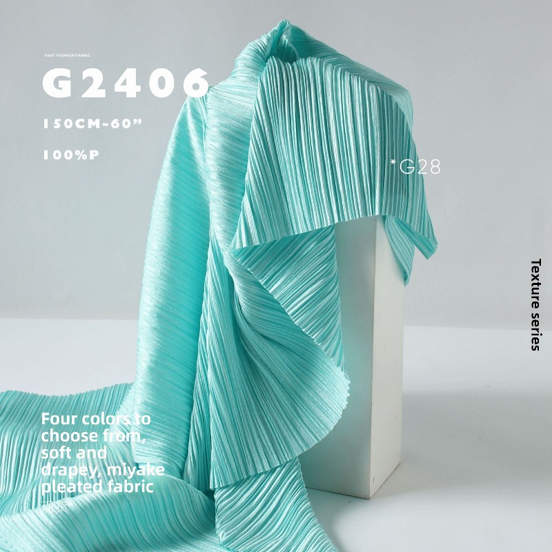 Drape Thin Elasticity Crushed  - Summer Clothing Material avis et prix