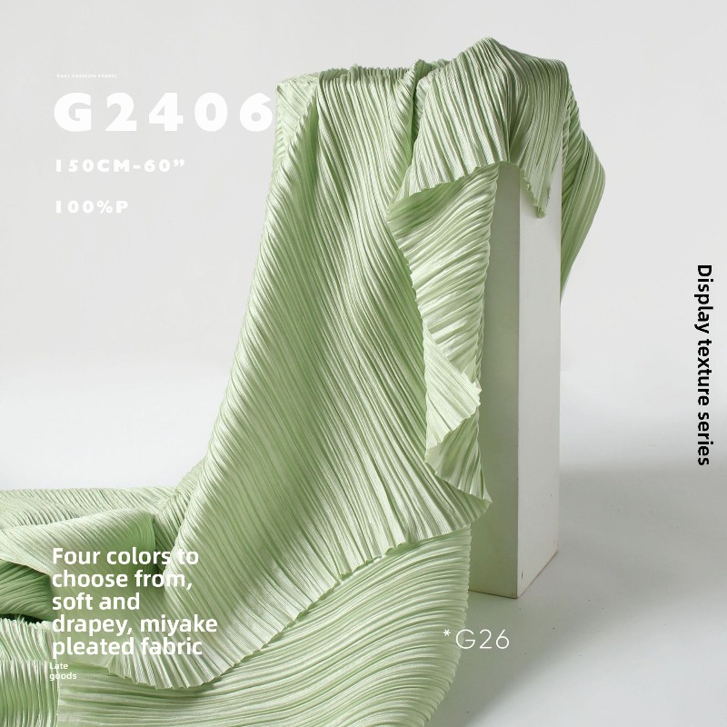 Drape Thin Elasticity Crushed  - Summer Clothing Material avis et prix
