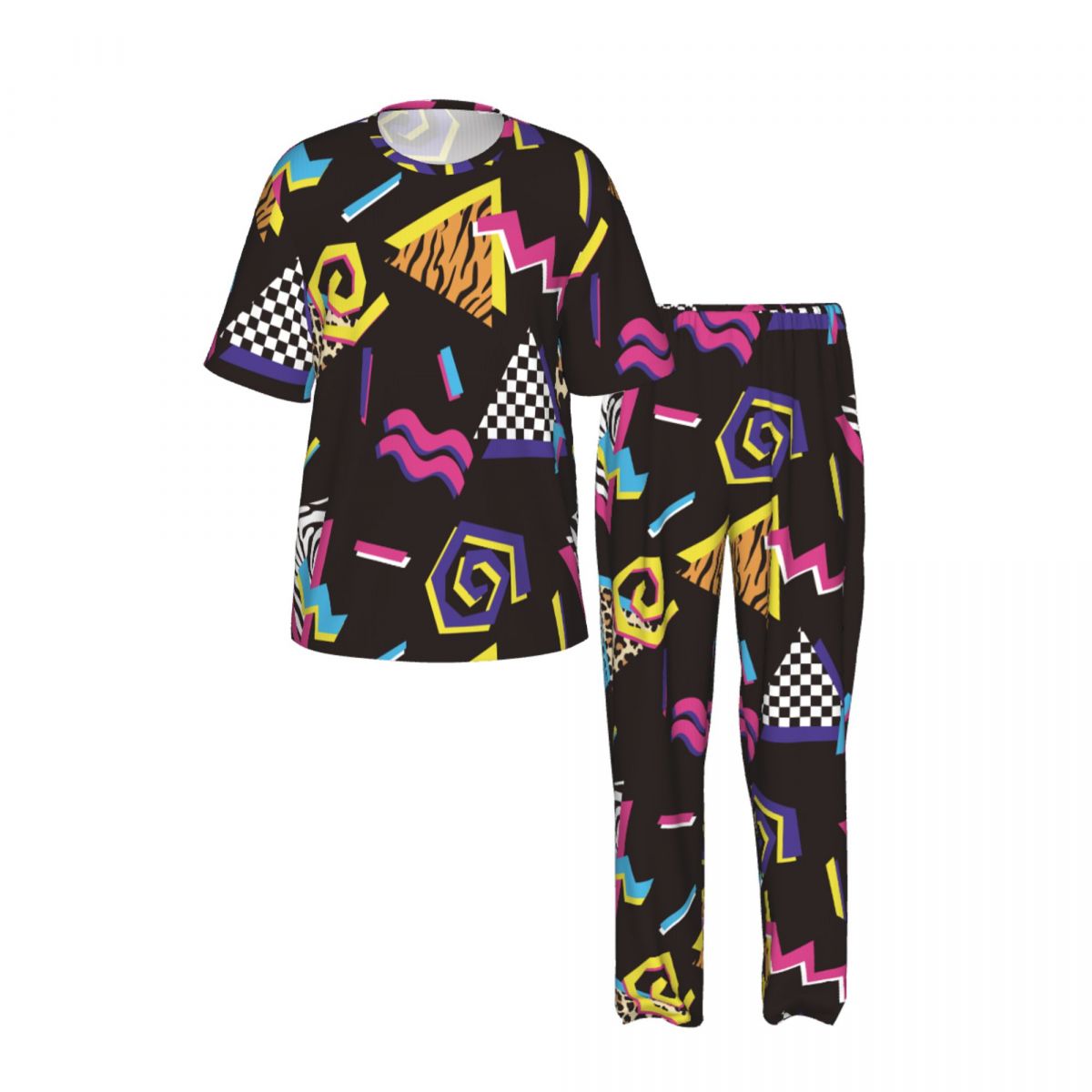 Men Pajamas Suit Short Sleeved - Summer Clothing Styles avis et prix