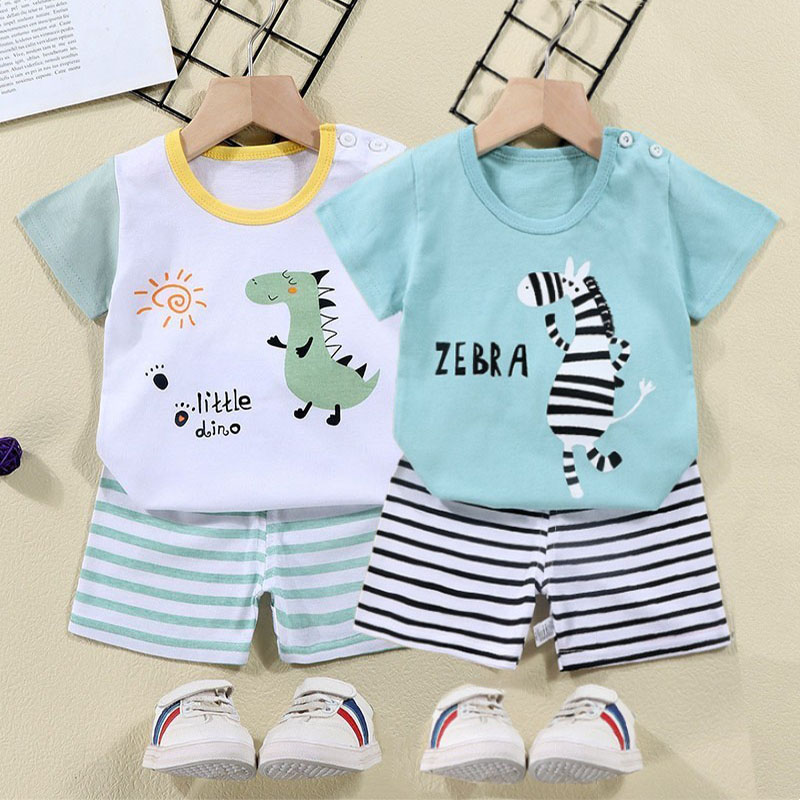 Cotton Tees+Shorts 2-piece Tra - Summer Clothing Toddler avis et prix