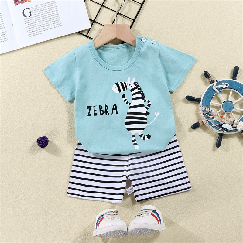 Cotton Tees+Shorts 2-piece Tra - Summer Clothing Toddler avis et prix