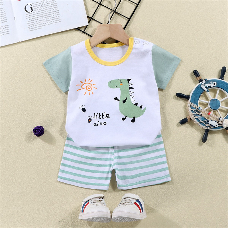 Cotton Tees+Shorts 2-piece Tra - Summer Clothing Toddler avis et prix