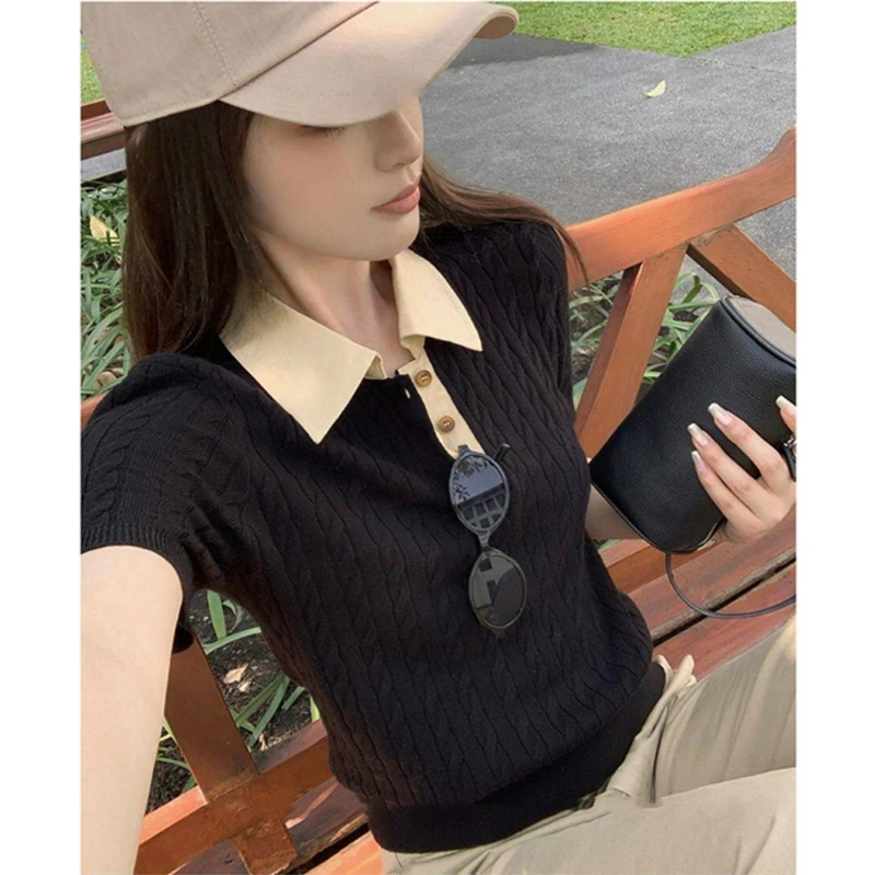 Women Clothing Knitted Sweater - Summer Days Clothing avis et prix