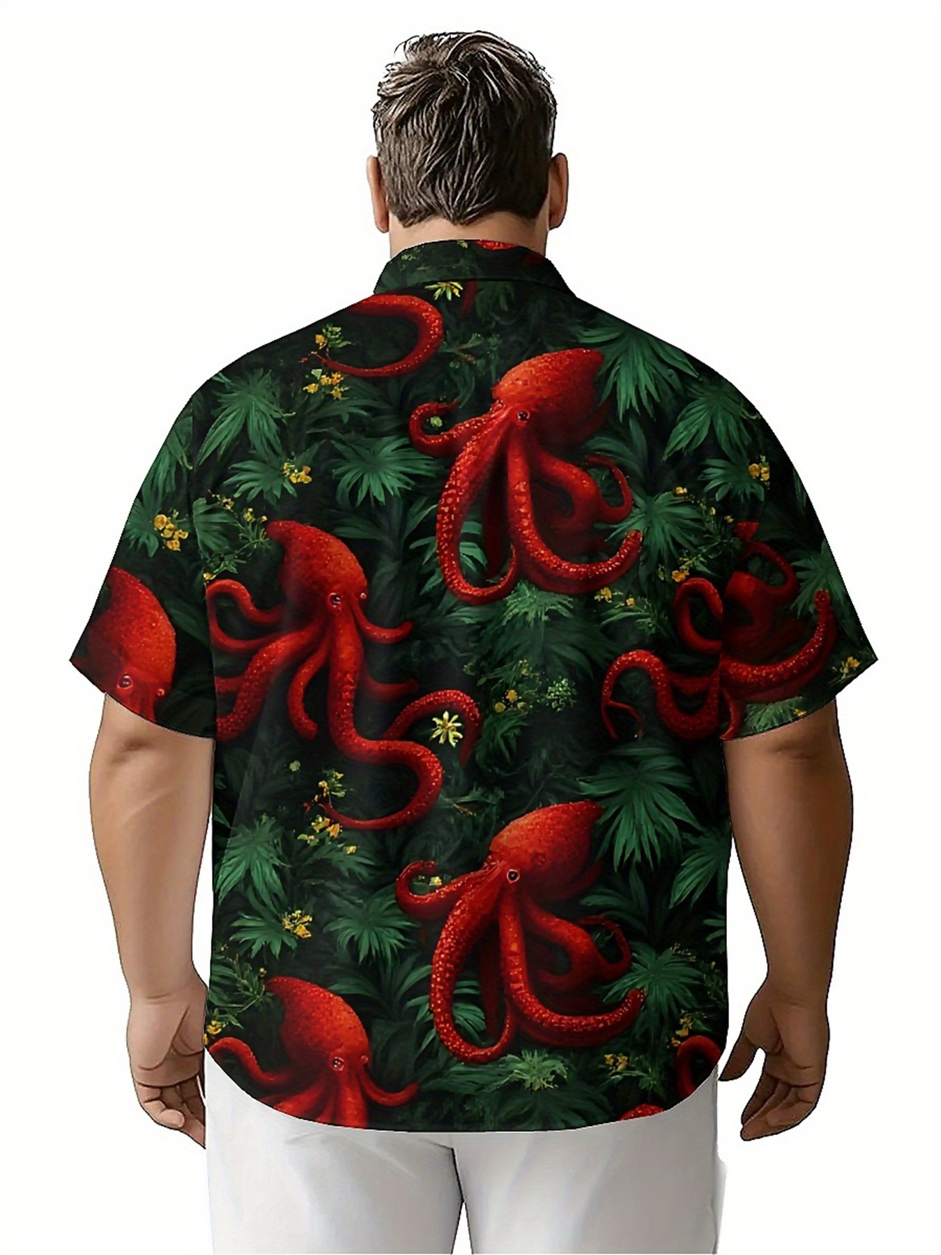 Men's Plus Size Hawaiian Shirt - Summer Clothing Patterns avis et prix