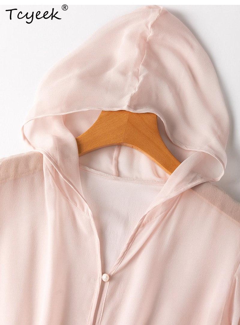 Tcyeek 100% Real Mulberry Silk - Summer Clothing Usa avis et prix