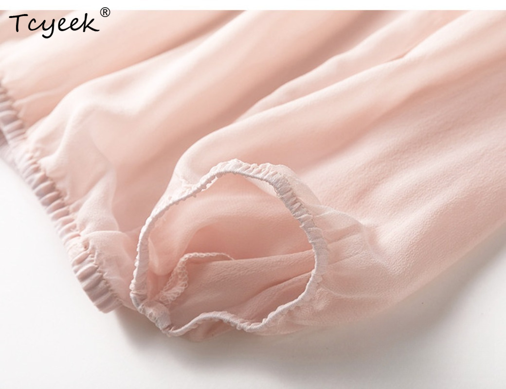 Tcyeek 100% Real Mulberry Silk - Summer Clothing Usa avis et prix