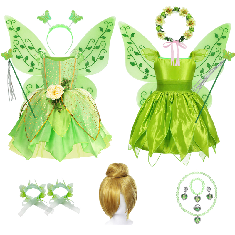 Muababy TinkerBell Fairy Dress - Summer Clothing For Kids Girls avis et prix