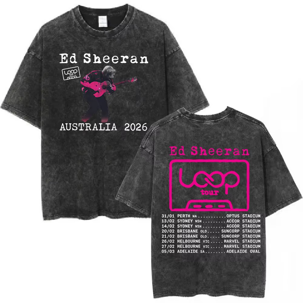 Ed Sheeran Loop Tour Australia - Summer Clothing Australia avis et prix