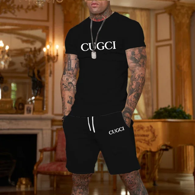 Summer T-shirt, shorts men's c - Summer Clothing Essentials Men avis et prix