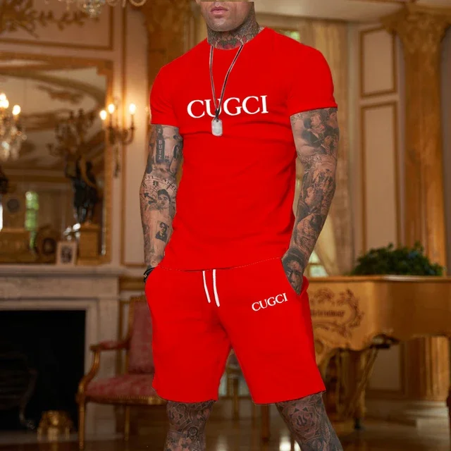 Summer T-shirt, shorts men's c - Summer Clothing Essentials Men avis et prix
