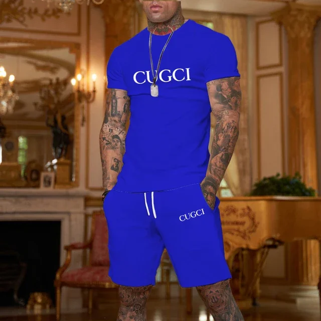 Summer T-shirt, shorts men's c - Summer Clothing Essentials Men avis et prix