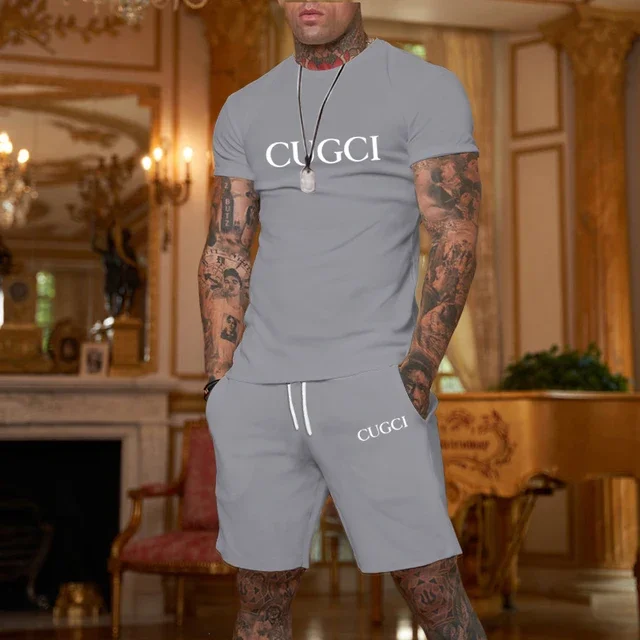 Summer T-shirt, shorts men's c - Summer Clothing Essentials Men avis et prix