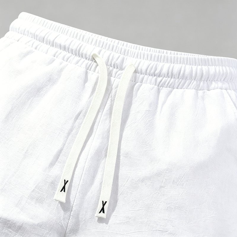 Men Linen Blend Cargo Shorts S - Linen Shorts Men avis et prix