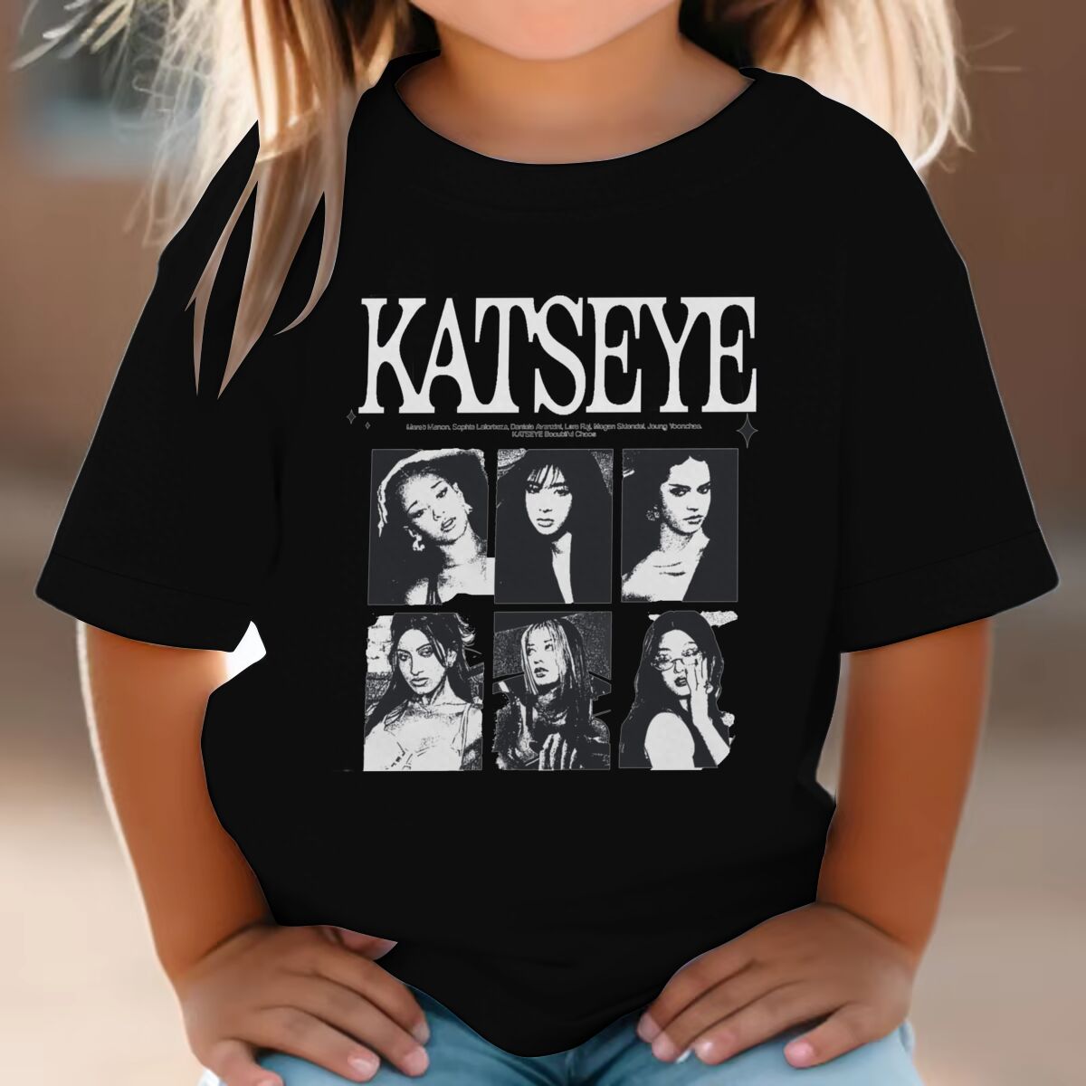 KATSEYE Print Summer Tops Girl - Summer Clothing Toddler avis et prix