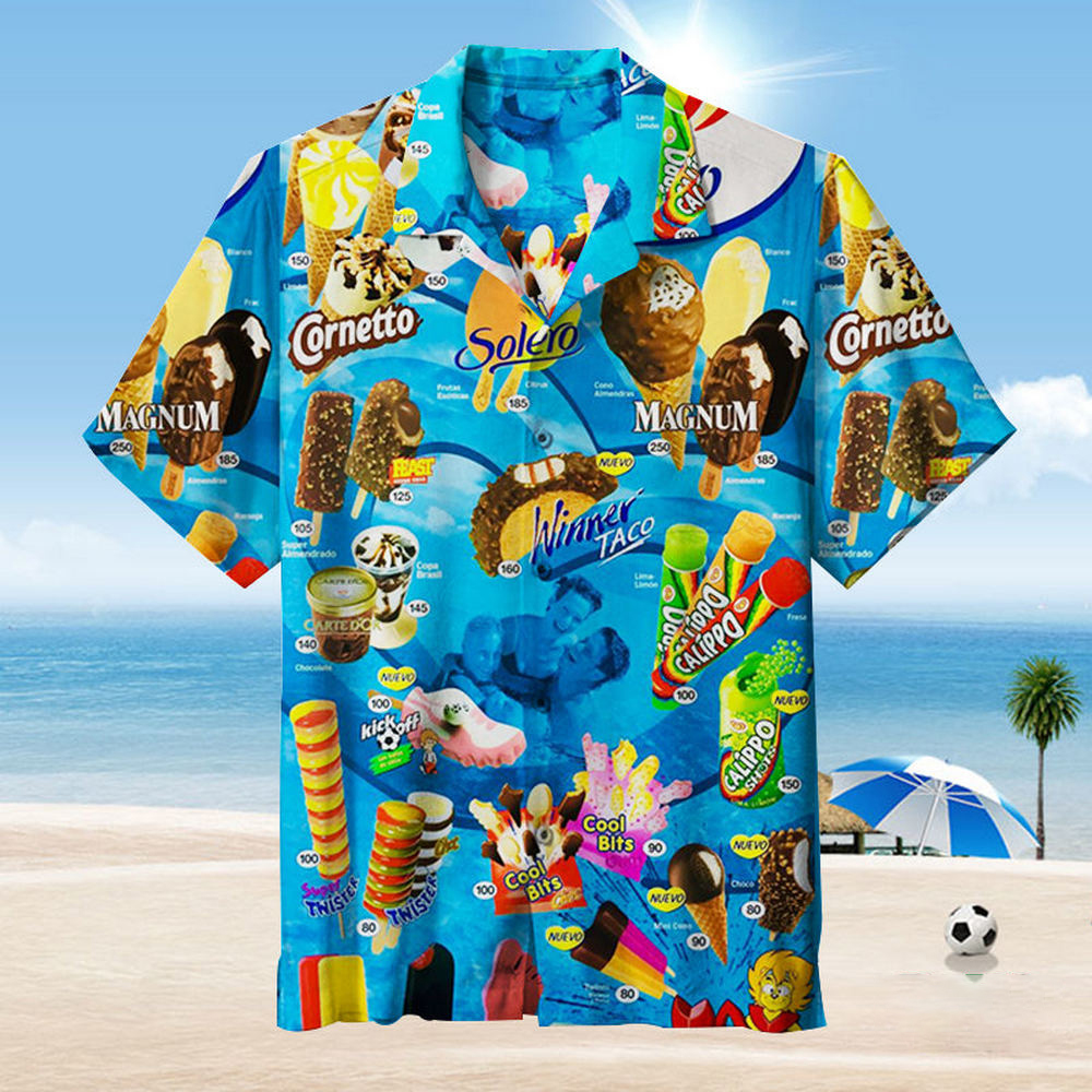 Ice Cream 3D Print Sport Quick - Summer Vacation Clothing Men avis et prix