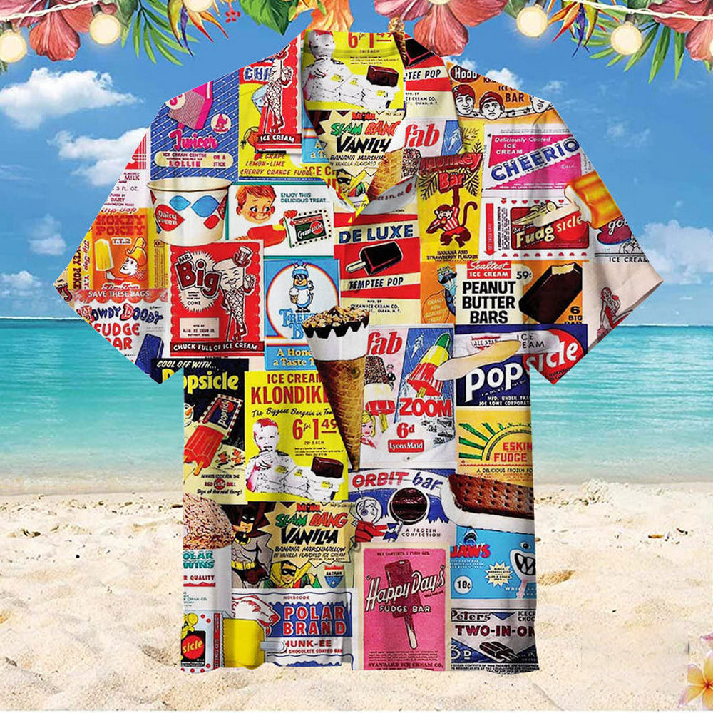 Ice Cream 3D Print Sport Quick - Summer Vacation Clothing Men avis et prix