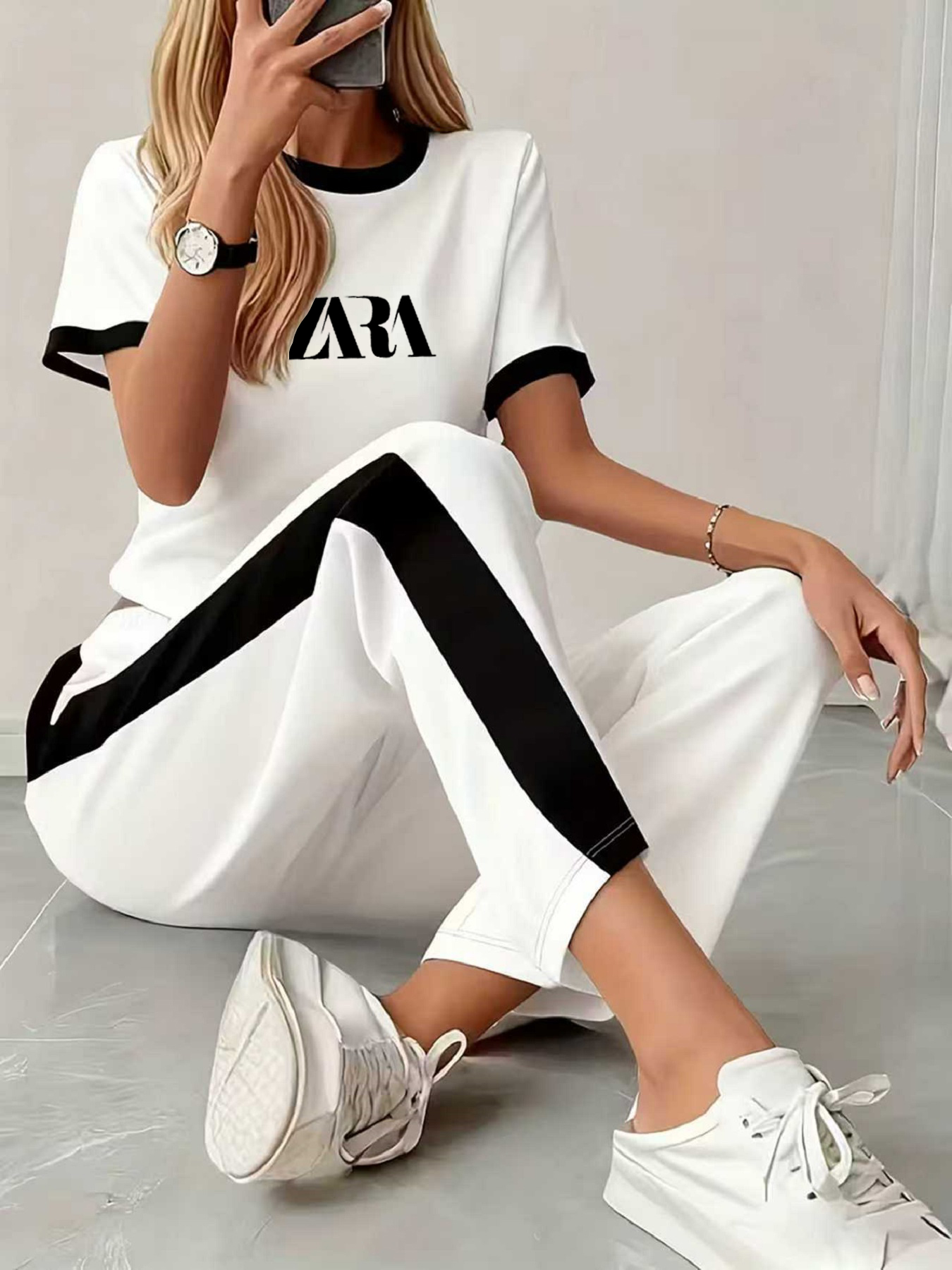 Spring and Summer White Zara L - Zara Summer Clothing For Women avis et prix